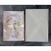 Laser Rose Invitation Card Iridescent Paper Business Invitation Thank You Card 